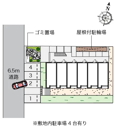 横浜市青葉区桂台 月極駐車場
